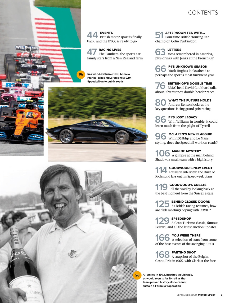 Motor Sport Magazine Preview Pages