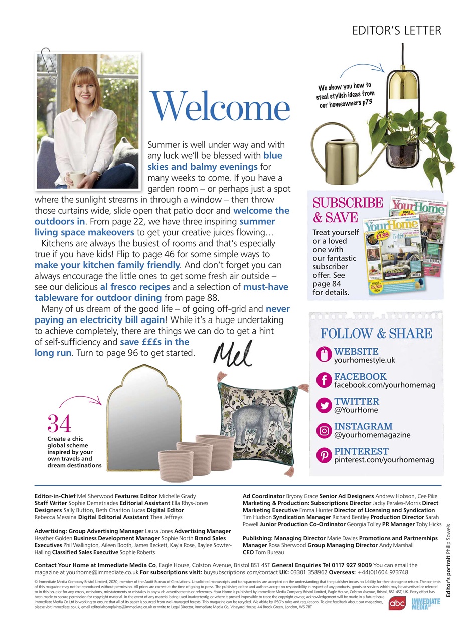 Your Home Magazine Preview Pages