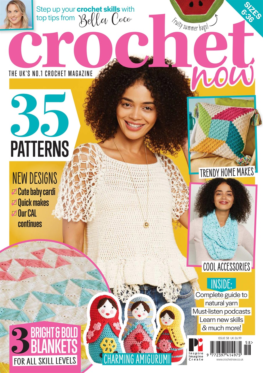 Crochet Now Magazine Preview Pages