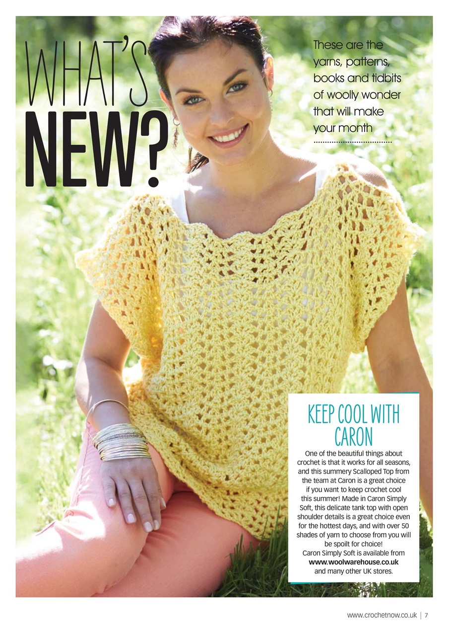 Crochet Now Magazine Preview Pages