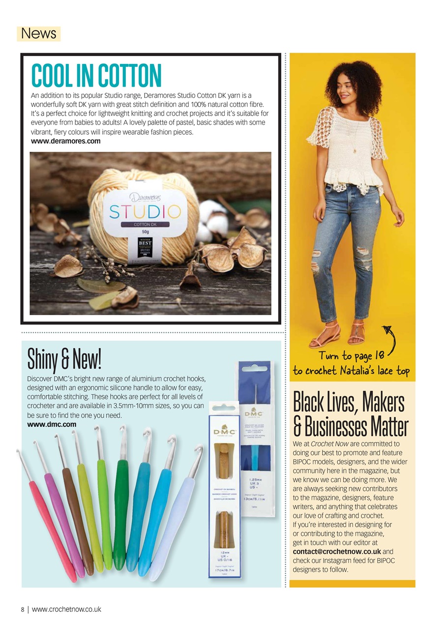 Crochet Now Magazine Preview Pages