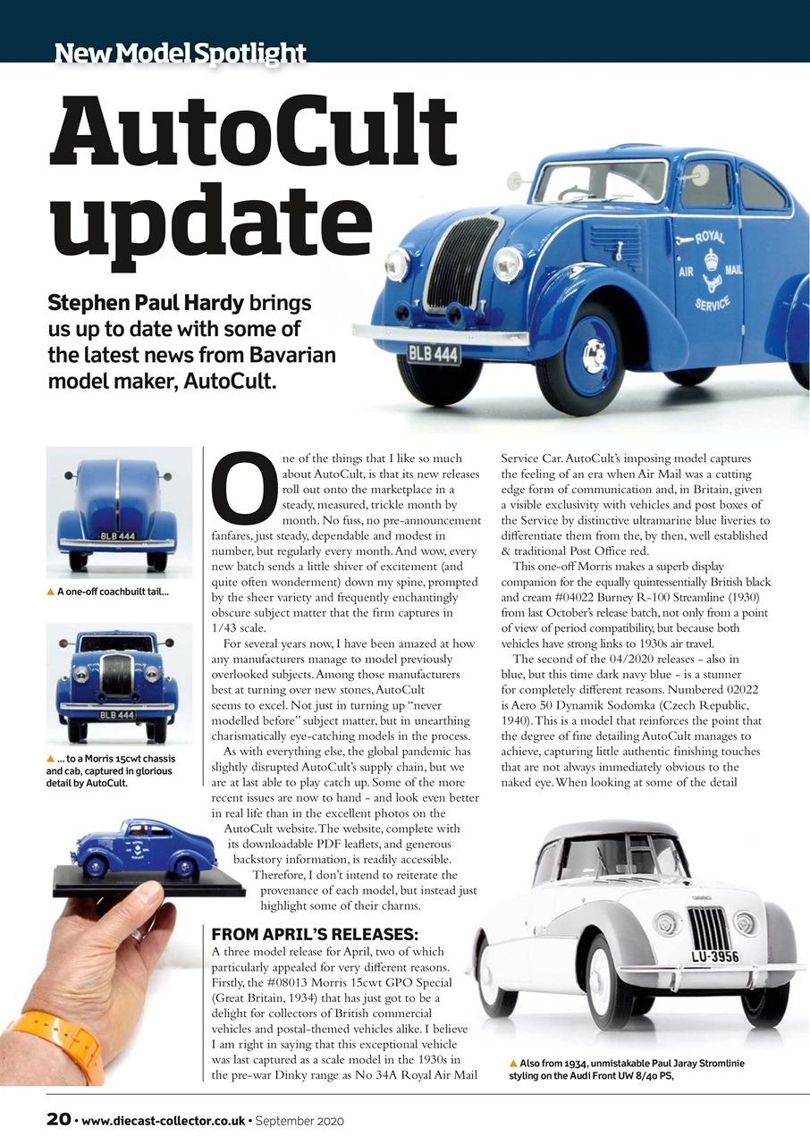 Diecast Collector Preview Pages