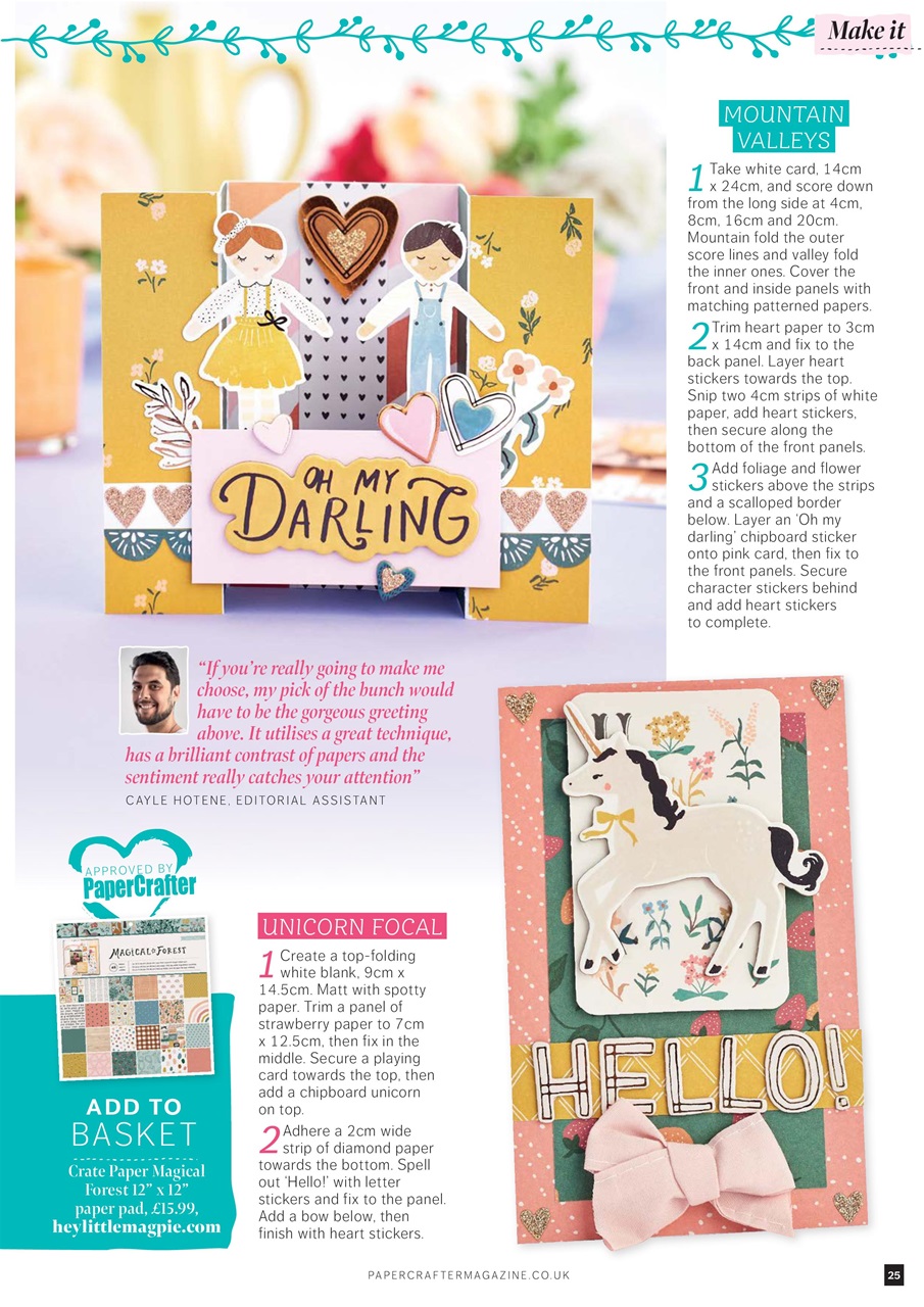 PaperCrafter Preview Pages