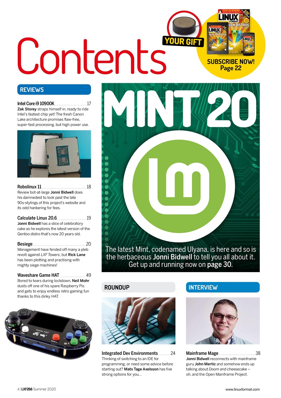 Linux Format Preview Pages