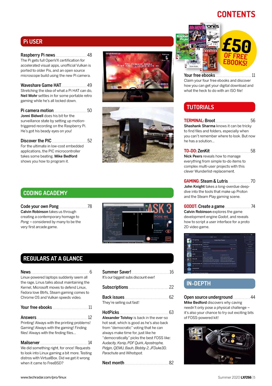 Linux Format Preview Pages