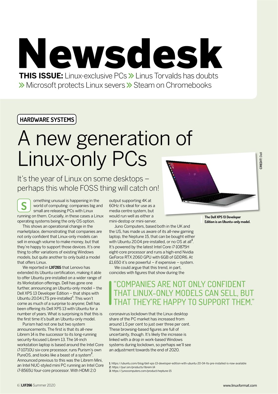 Linux Format Preview Pages