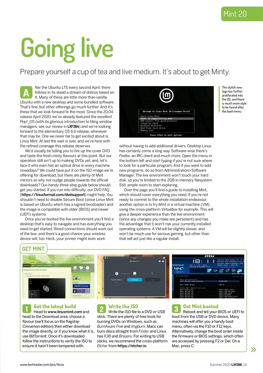Linux Format Preview Pages