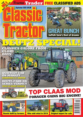 Classic Tractor issue September 2020