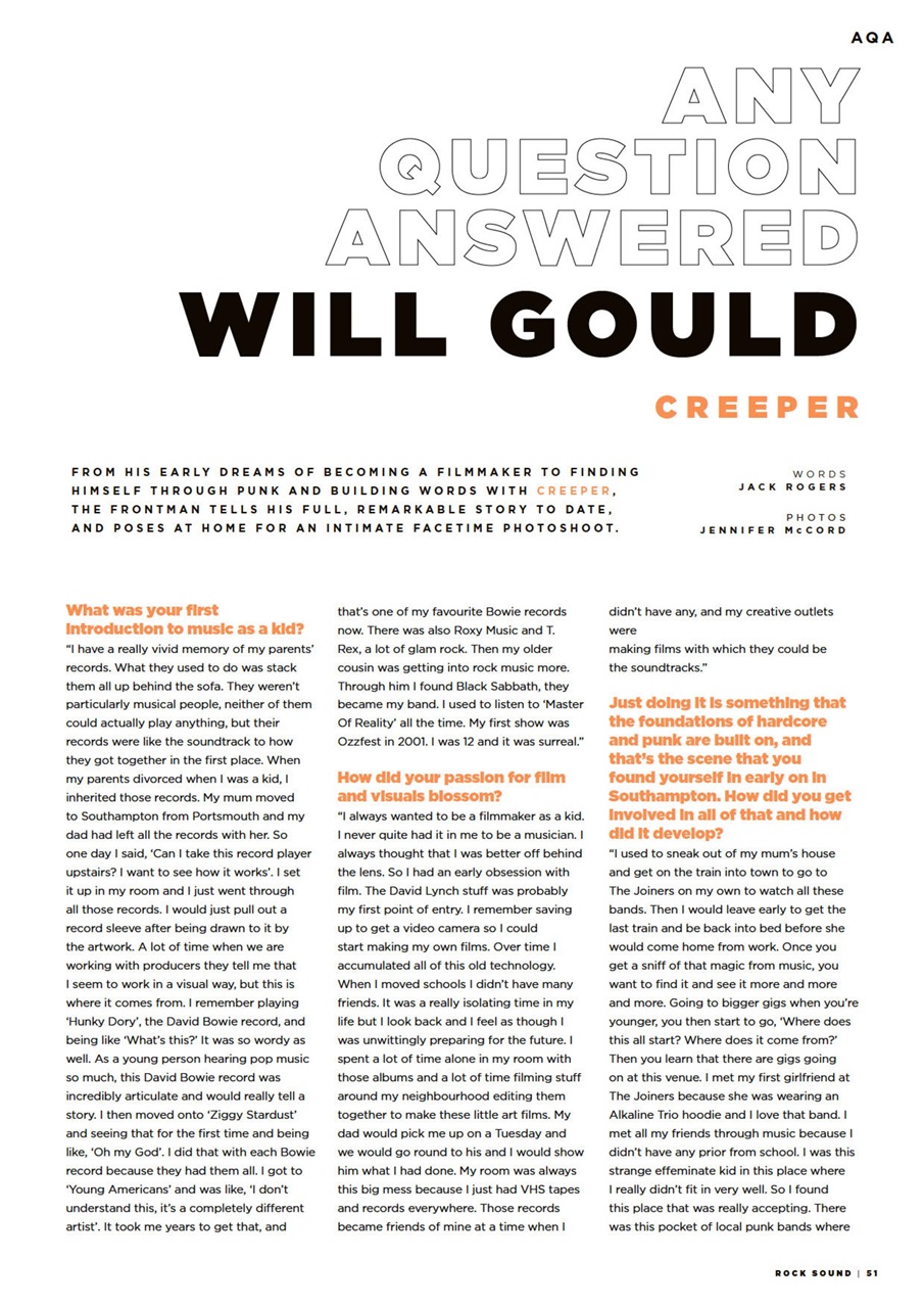 Rock Sound Magazine Preview Pages