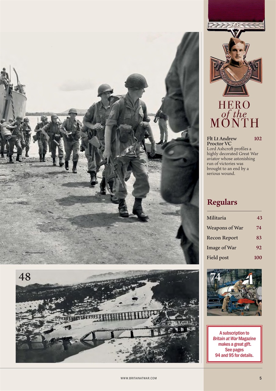 Britain at War Magazine Preview Pages