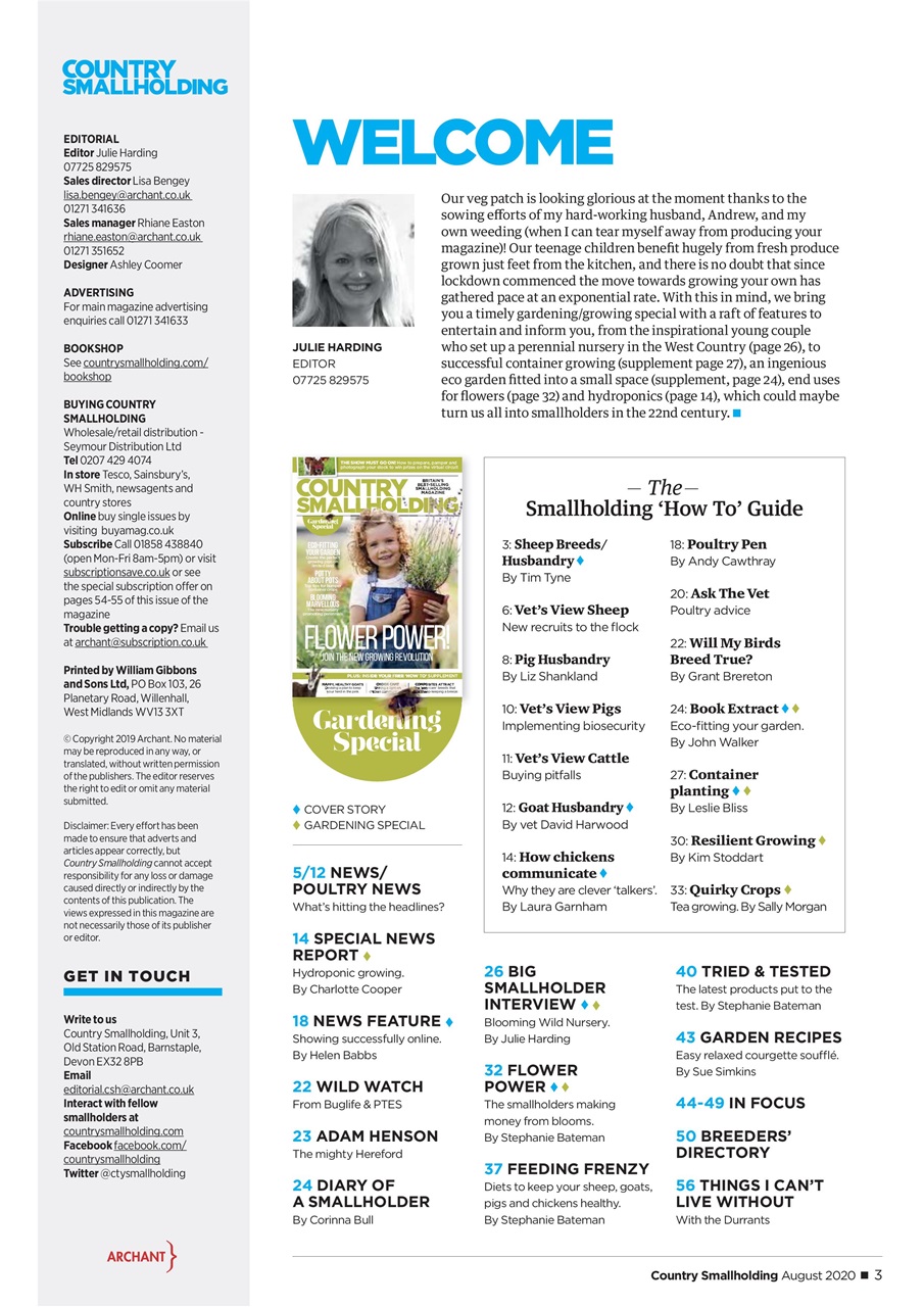 The Country Smallholder Preview Pages