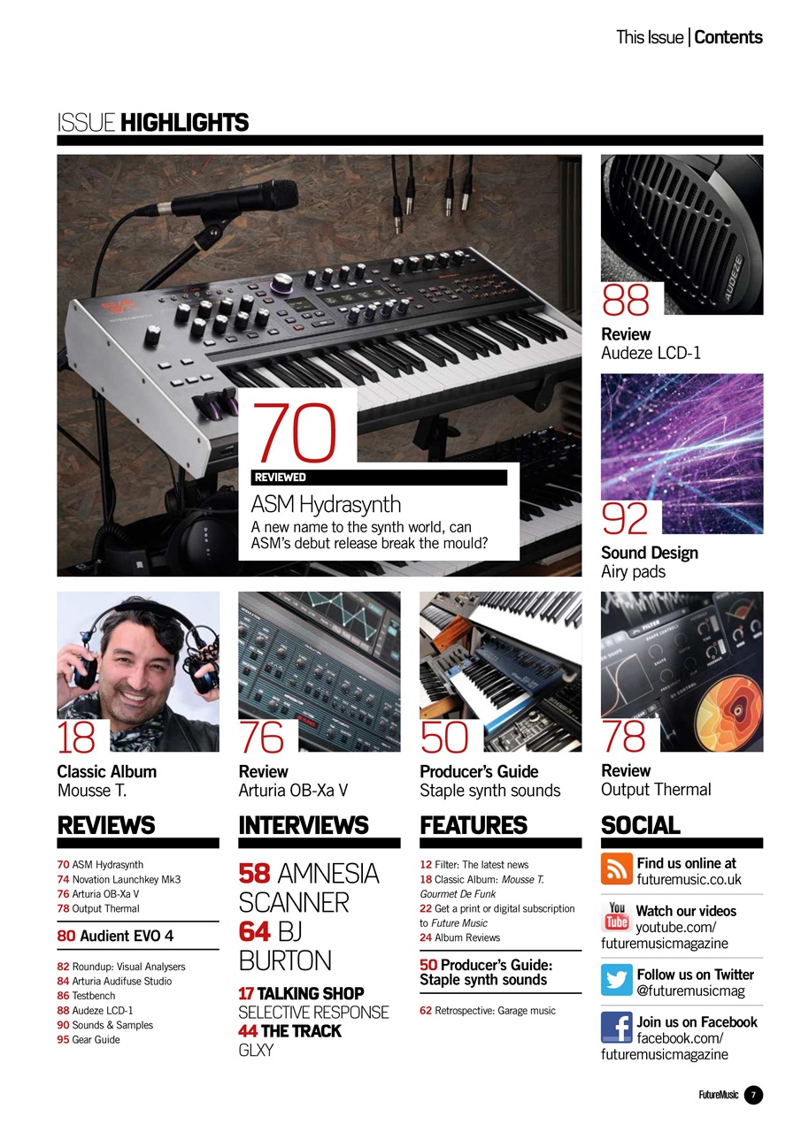 Future Music Preview Pages