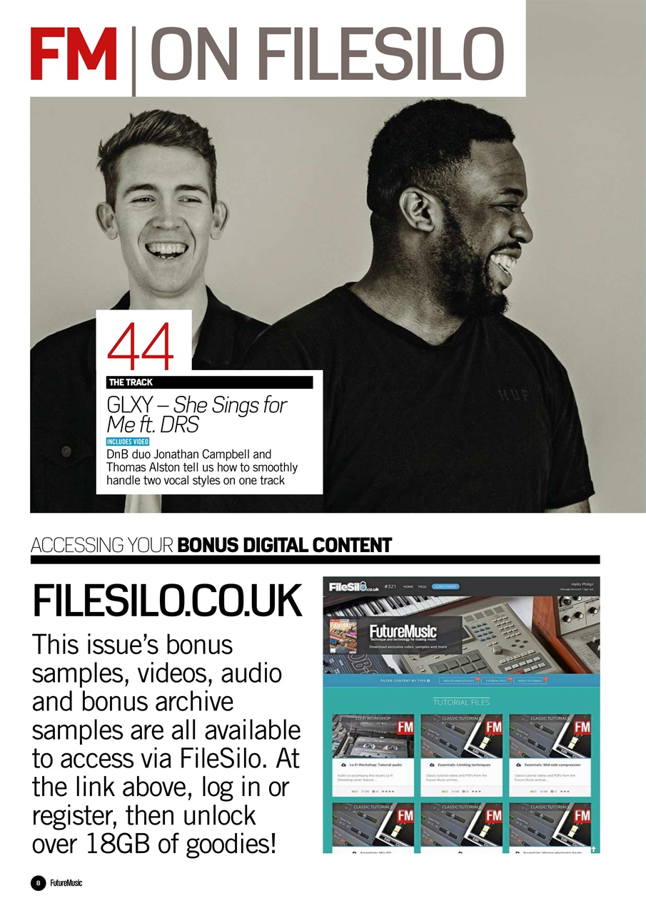 Future Music Preview Pages