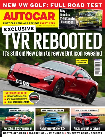 Autocar issue 22nd July 2020