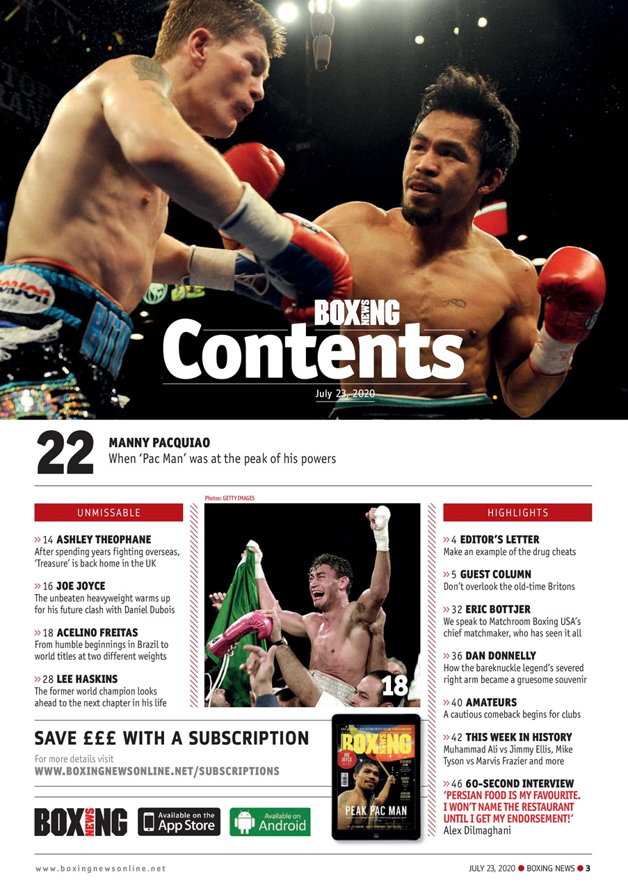 Boxing News Preview Pages