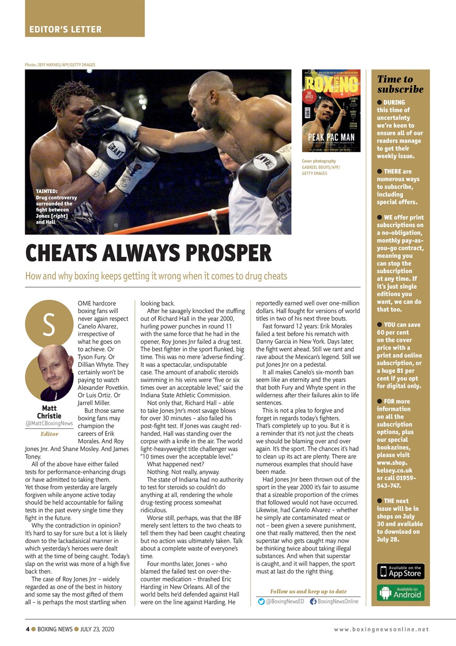Boxing News Preview Pages