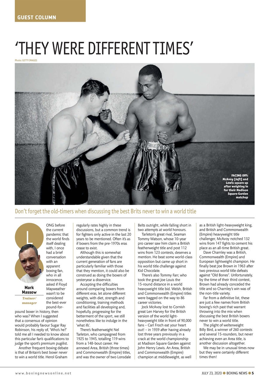Boxing News Preview Pages