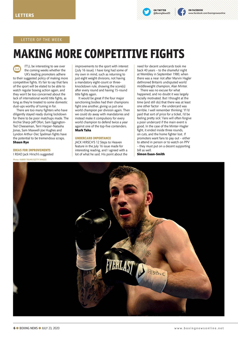 Boxing News Preview Pages