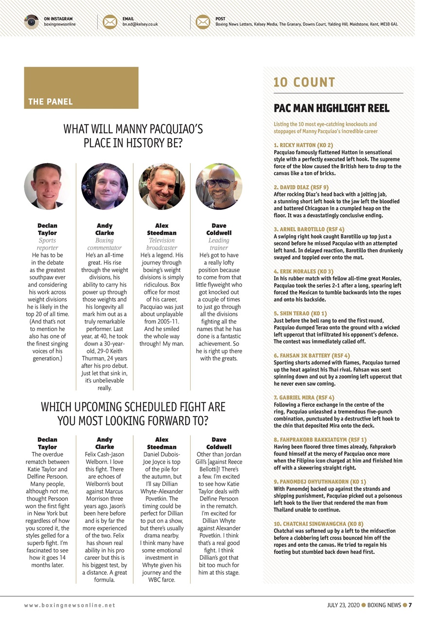 Boxing News Preview Pages