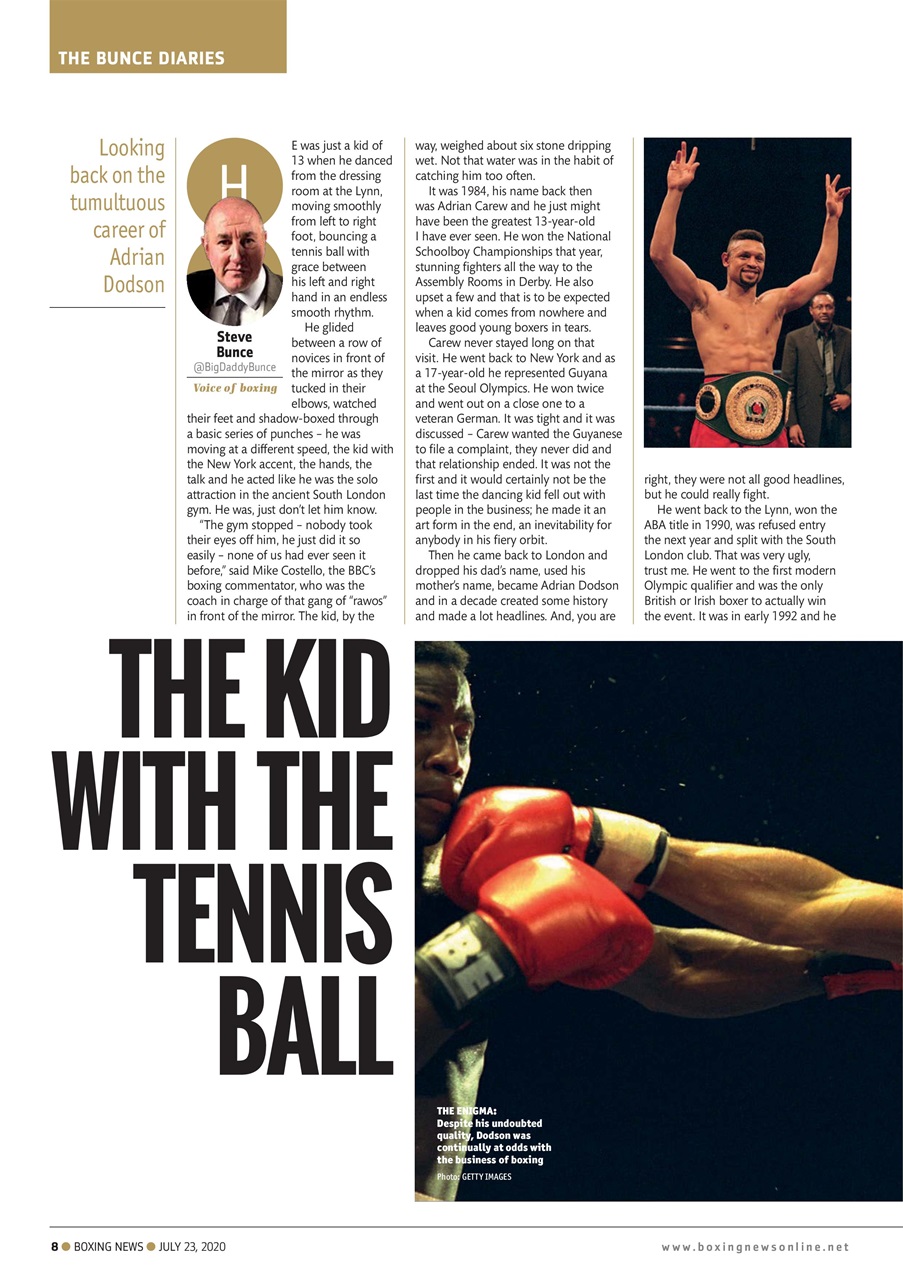 Boxing News Preview Pages