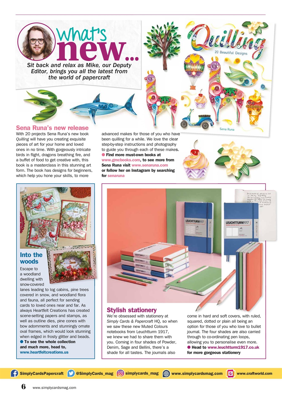 Simply Cards & Papercraft Preview Pages