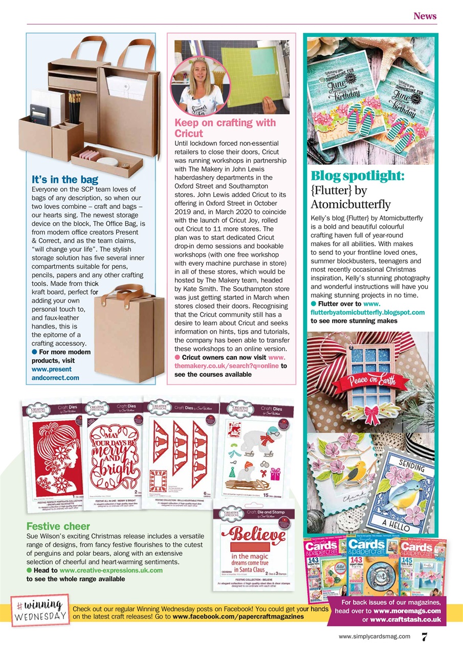 Simply Cards & Papercraft Preview Pages