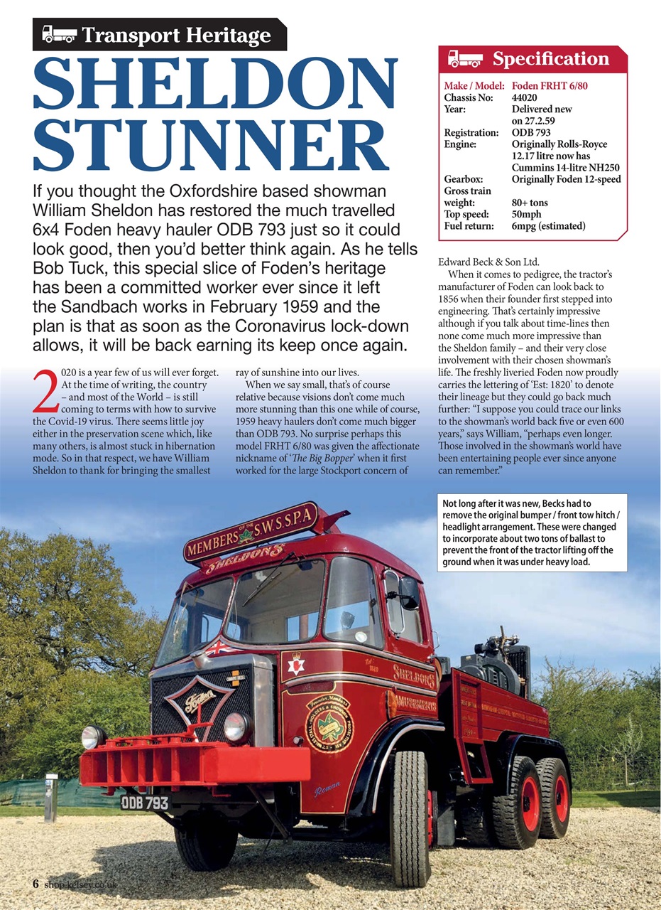 Heritage Commercials Magazine Preview Pages