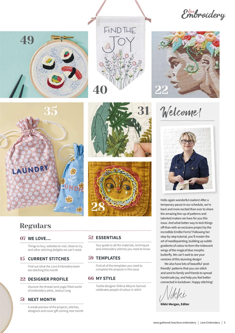 Love Embroidery Preview Pages