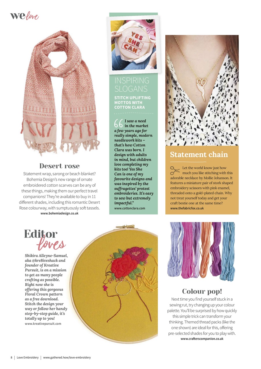 Love Embroidery Preview Pages