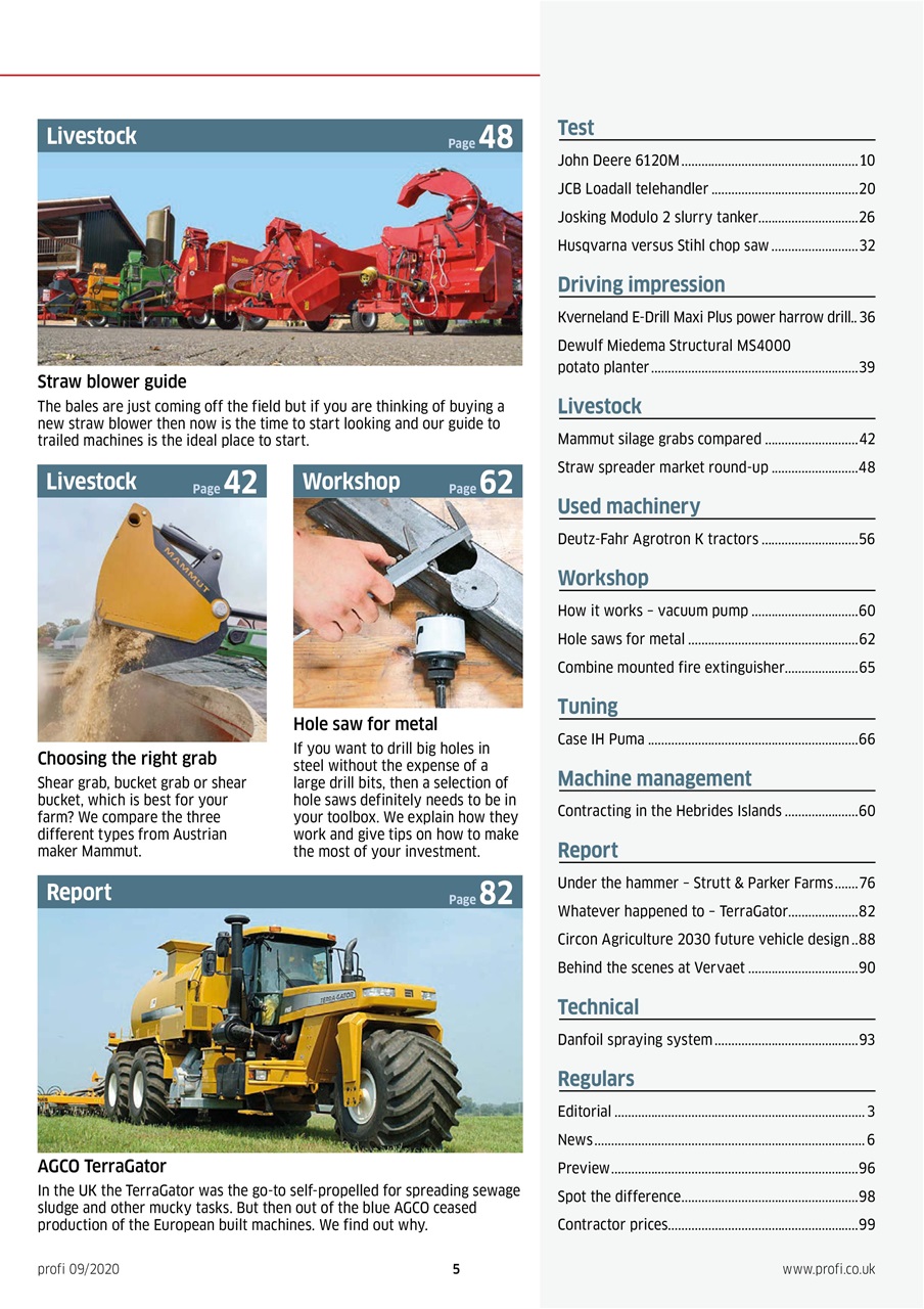 Profi International Preview Pages