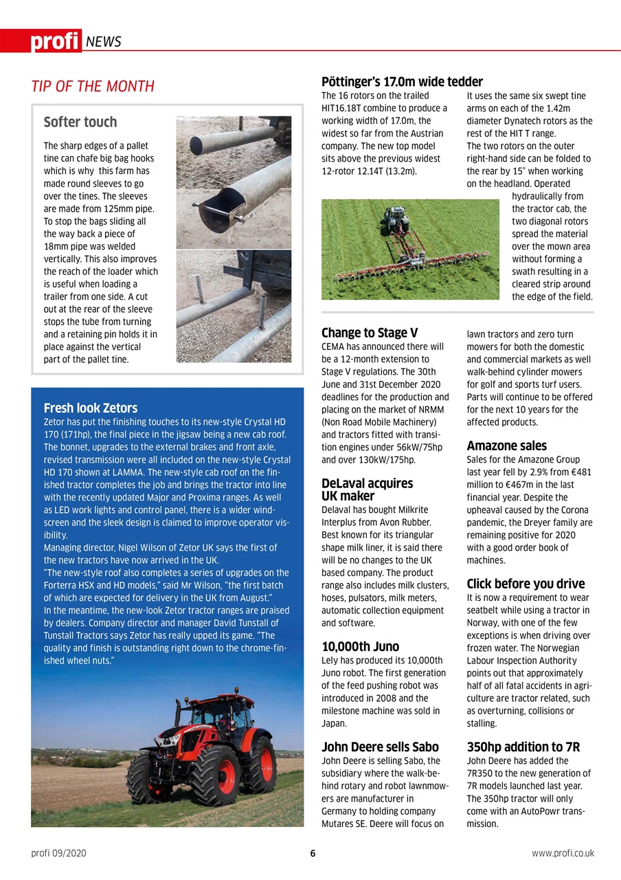 Profi International Preview Pages