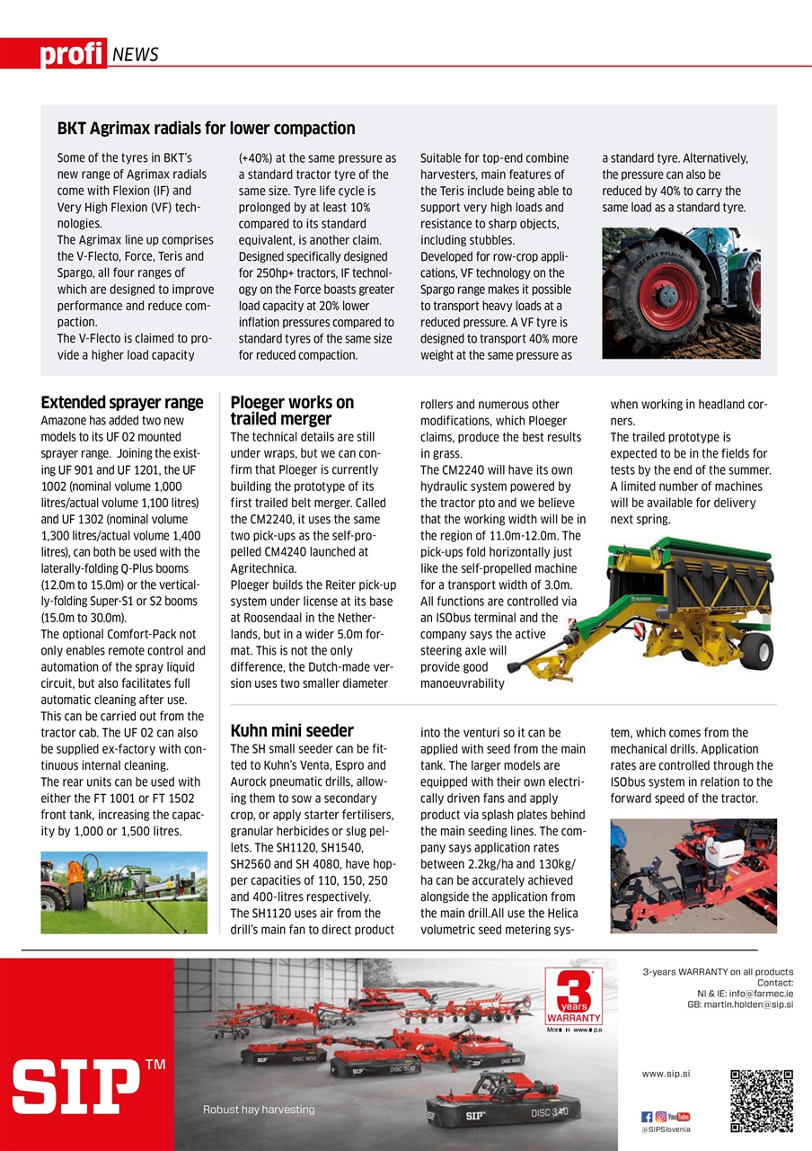 Profi International Preview Pages