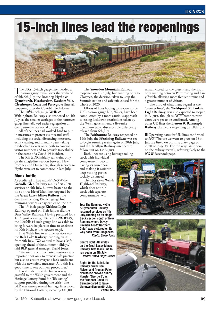 Narrow Gauge World Preview Pages