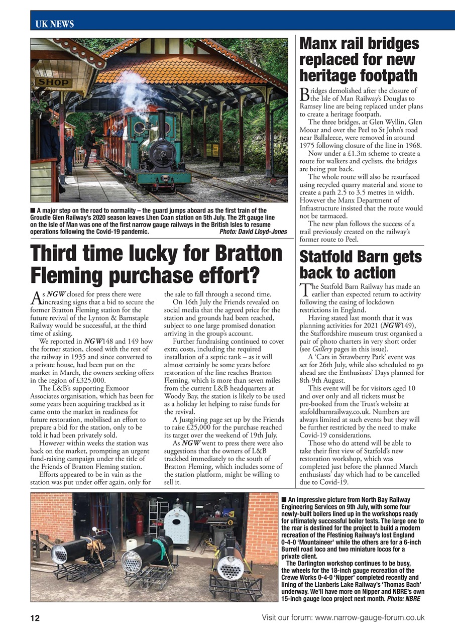 Narrow Gauge World Preview Pages