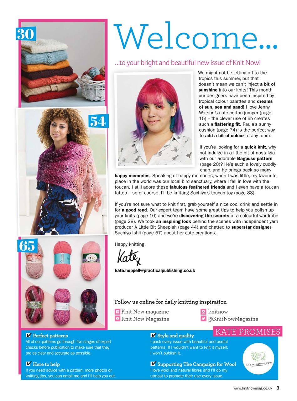 Knit Now Preview Pages