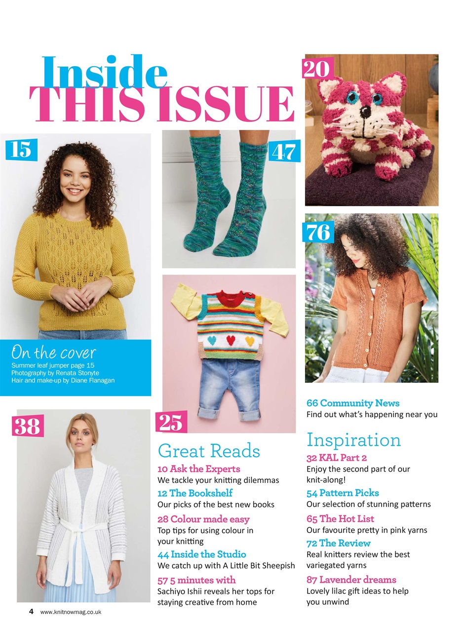 Knit Now Preview Pages