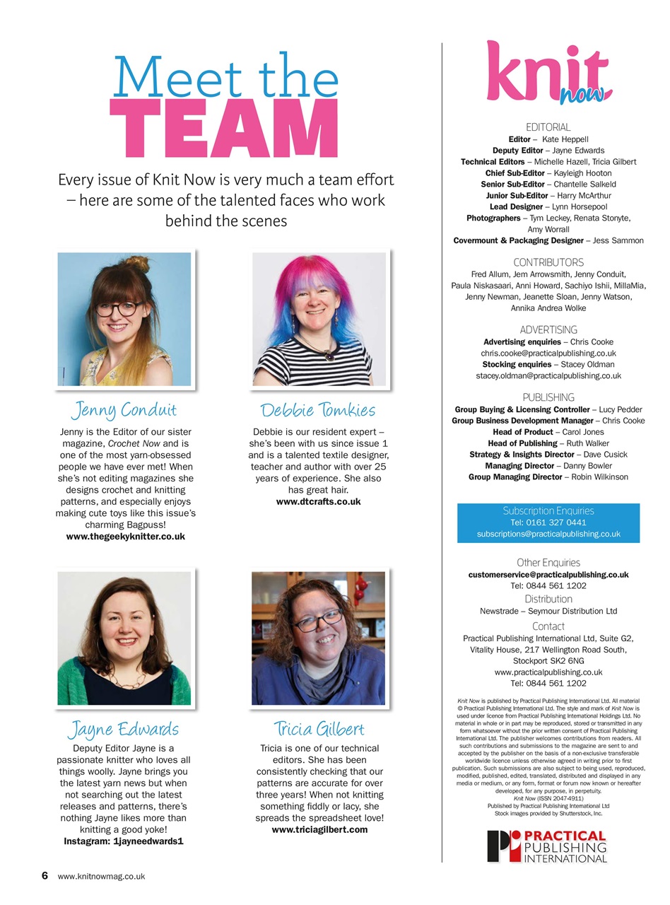 Knit Now Preview Pages