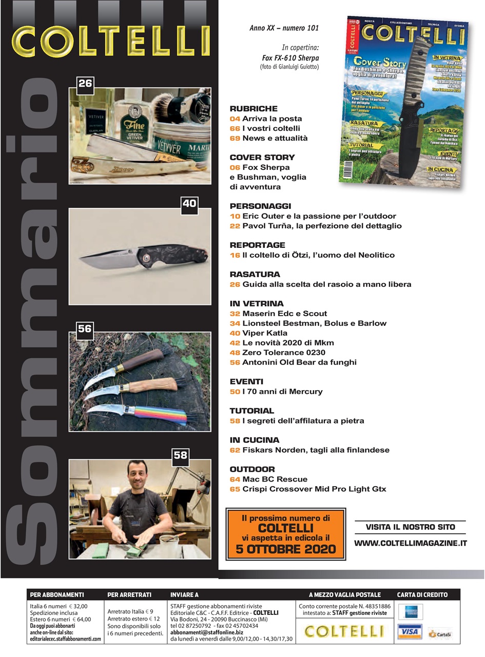 COLTELLI Preview Pages