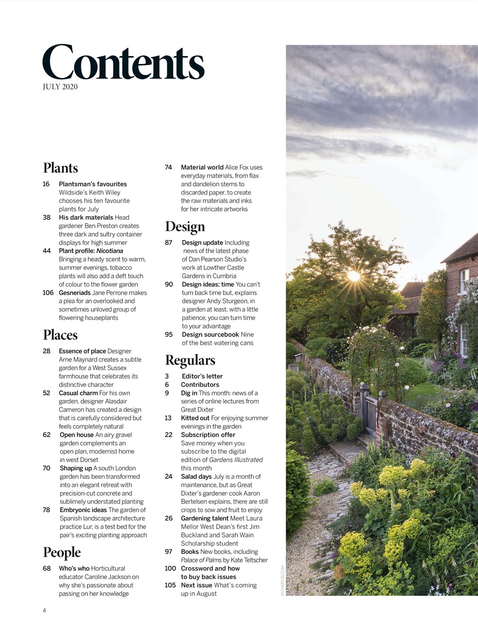 Gardens Illustrated Preview Pages