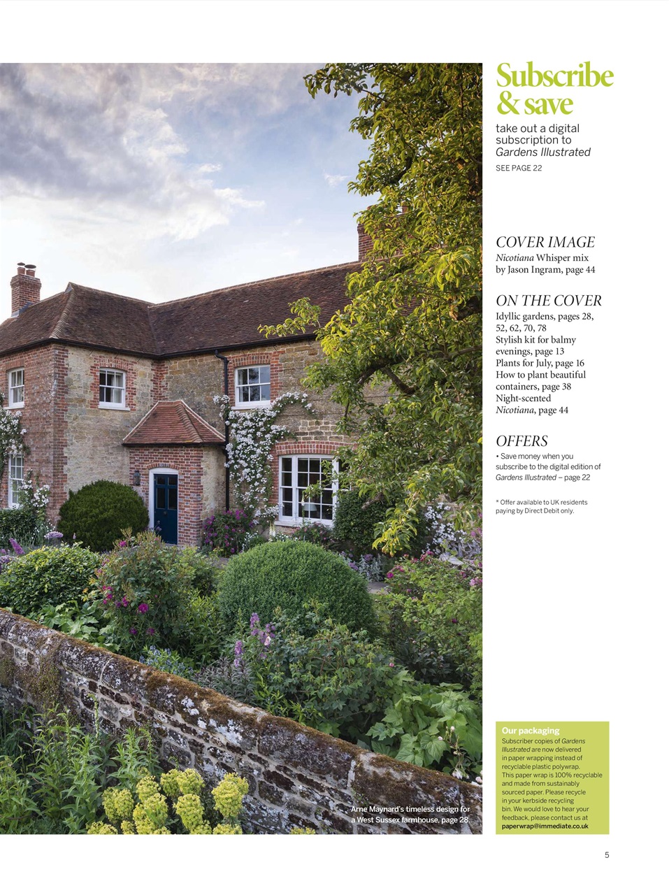 Gardens Illustrated Preview Pages