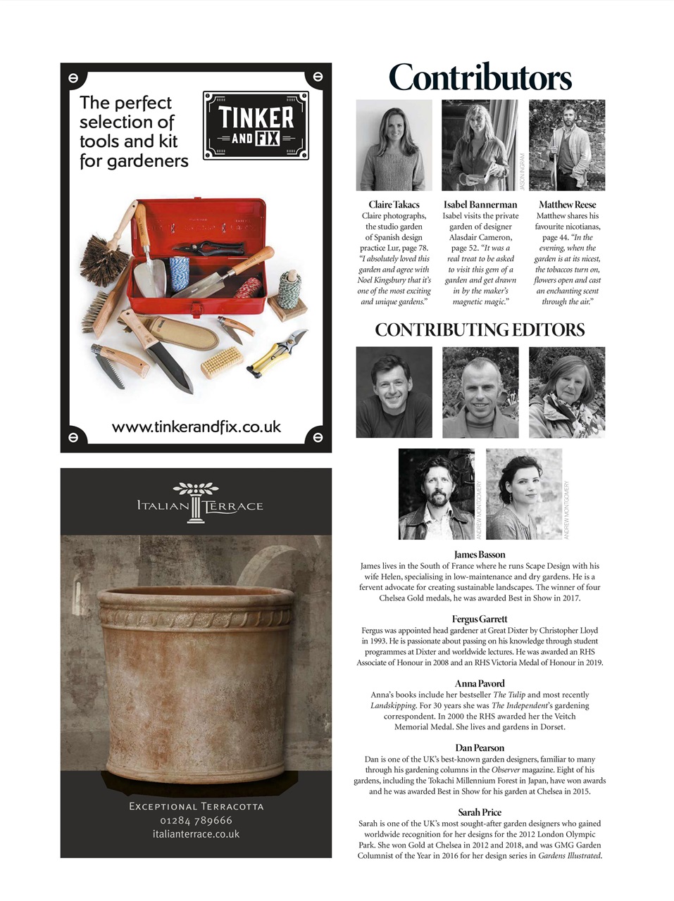 Gardens Illustrated Preview Pages