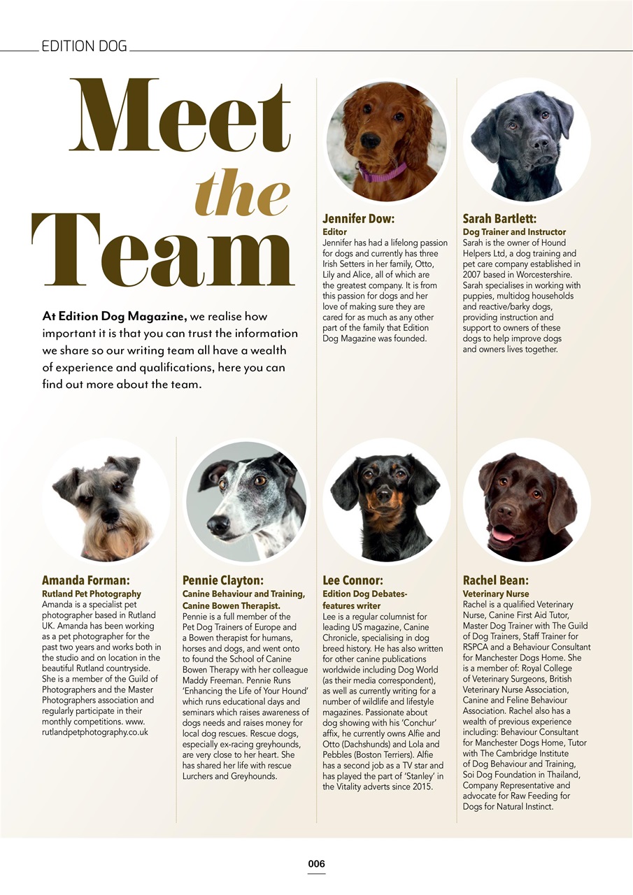 Edition Dog Preview Pages