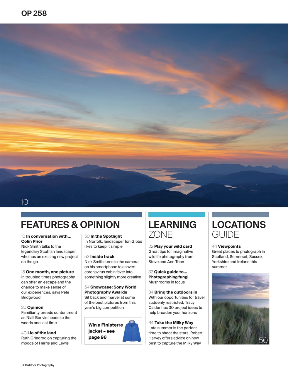 Outdoor Photography Preview Pages
