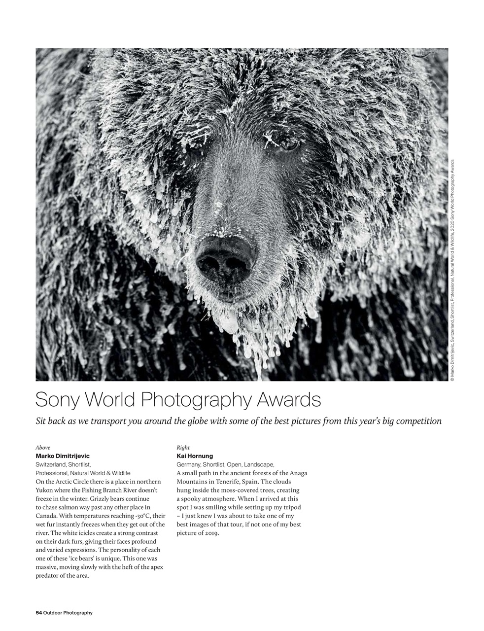 Outdoor Photography Preview Pages