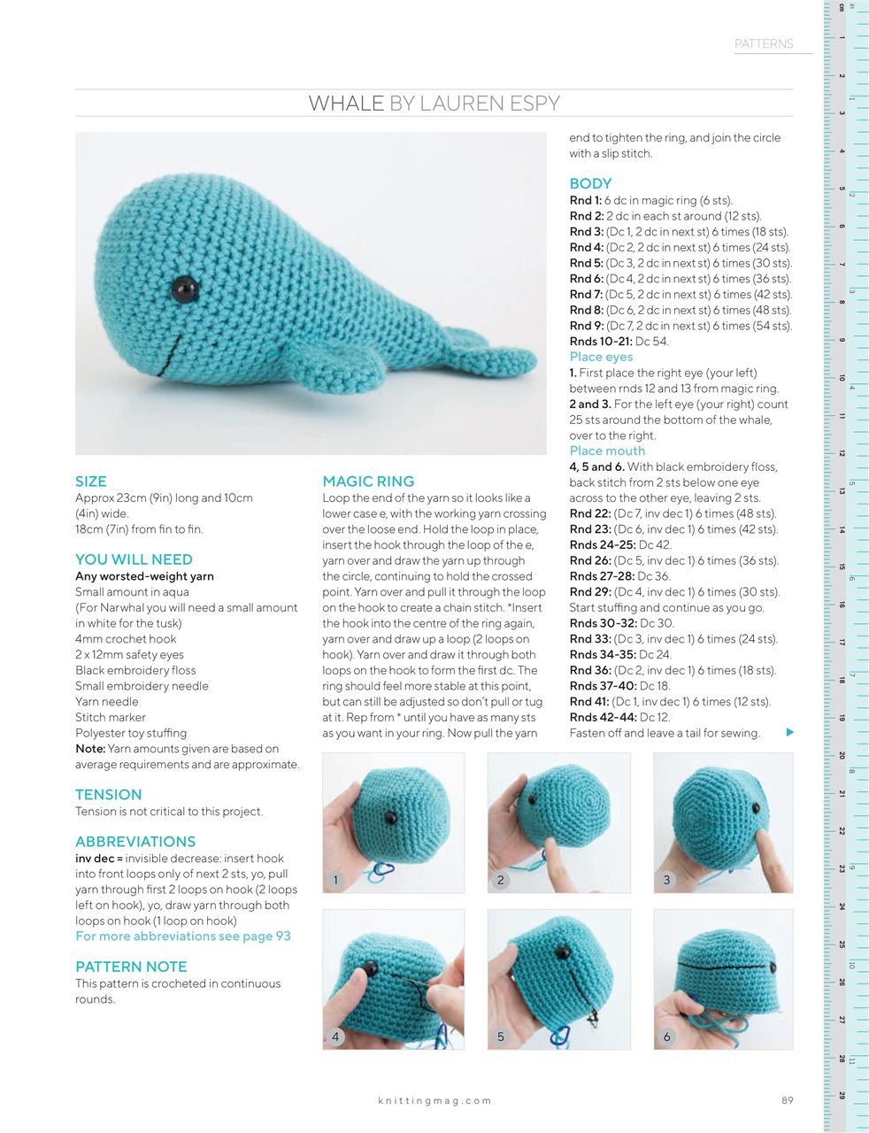 Knitting Preview Pages