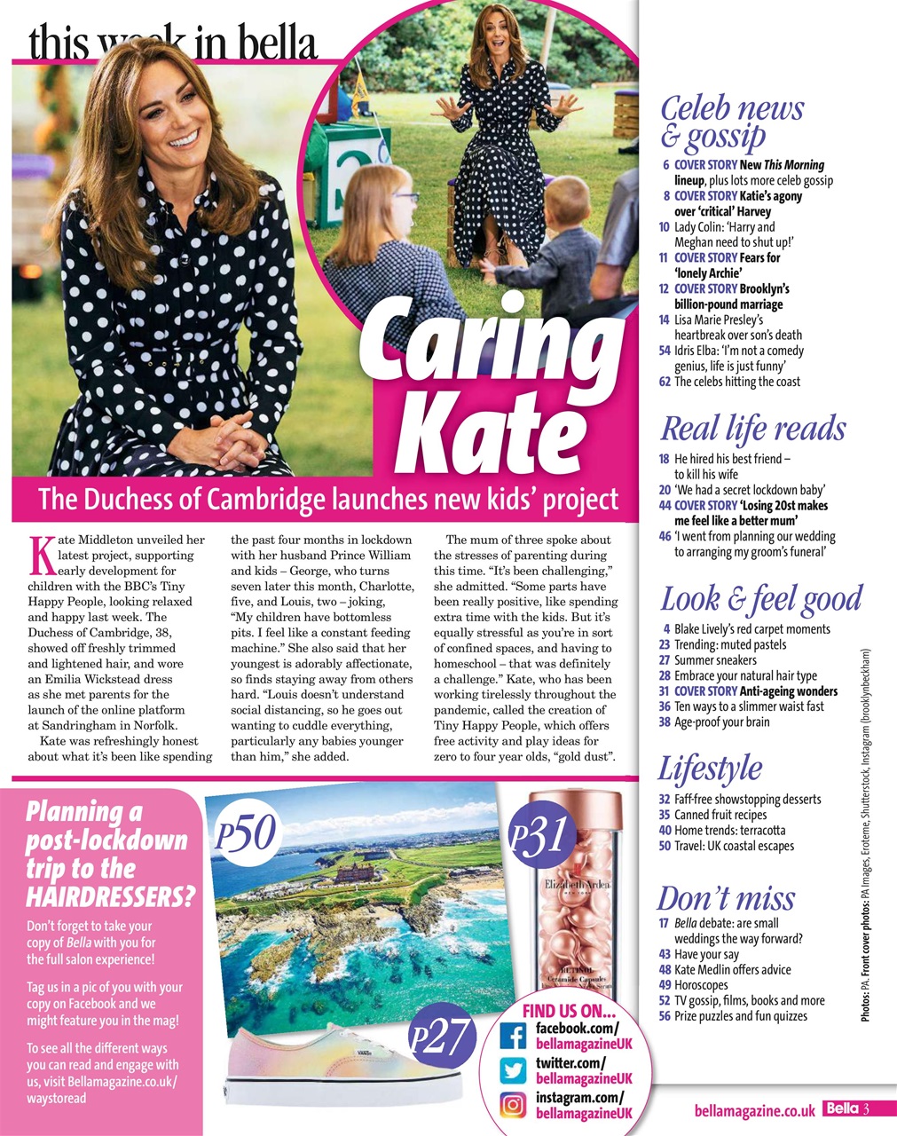 Bella Magazine Preview Pages