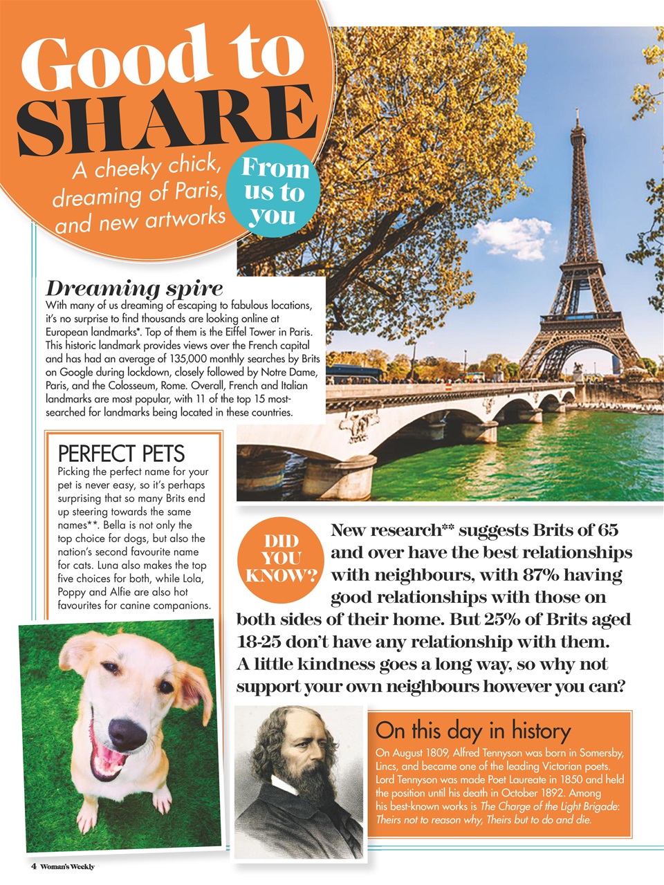 Woman's Weekly Preview Pages