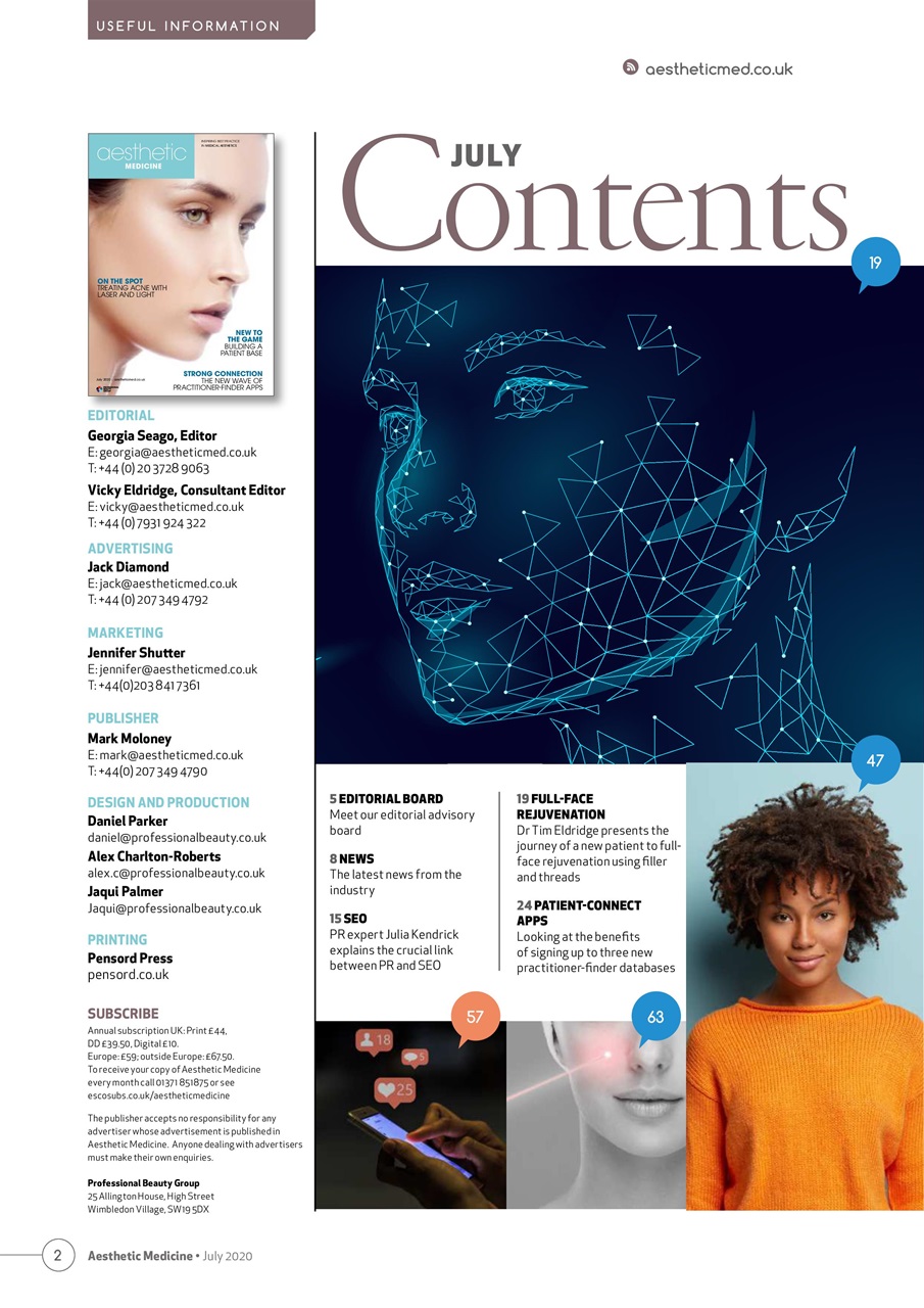 Aesthetic Medicine Preview Pages