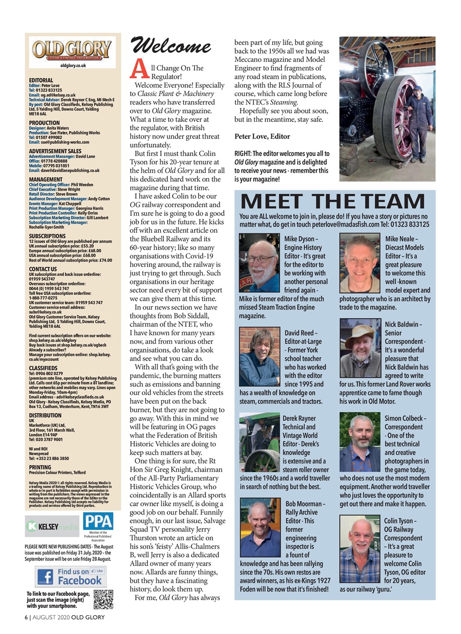 Old Glory Magazine Preview Pages