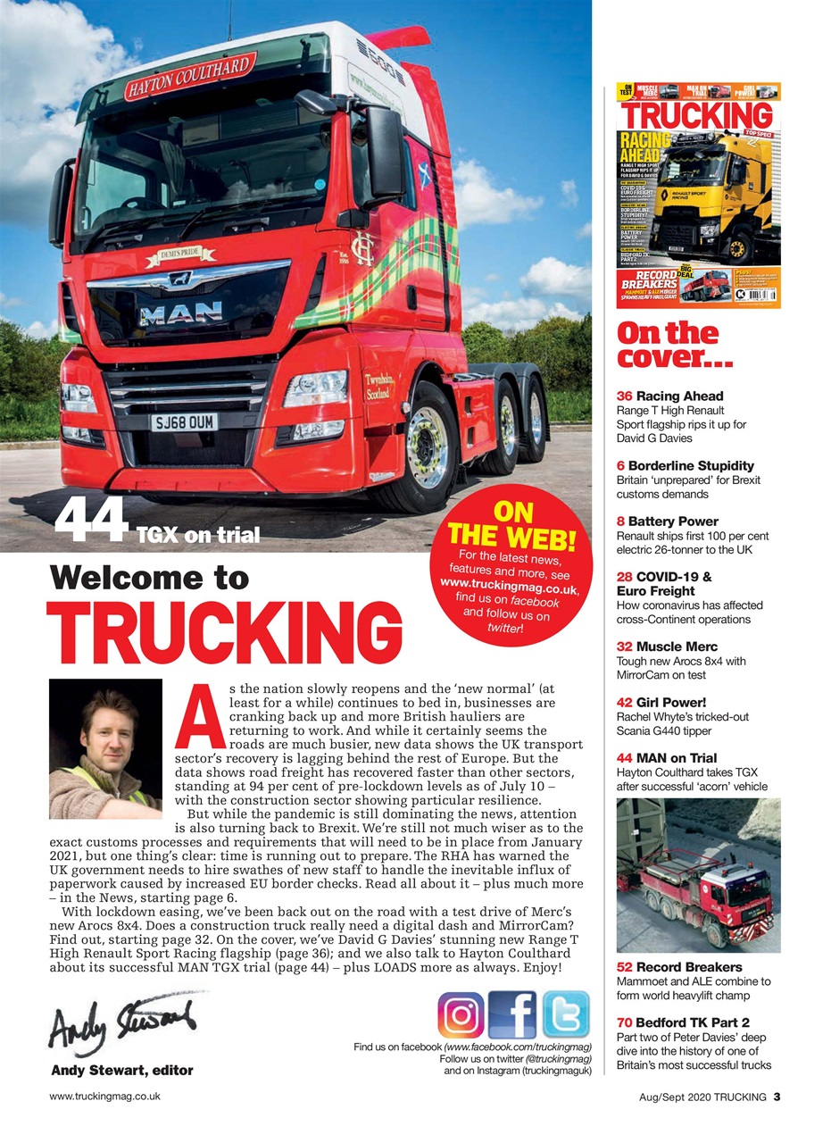 Trucking Magazine Preview Pages